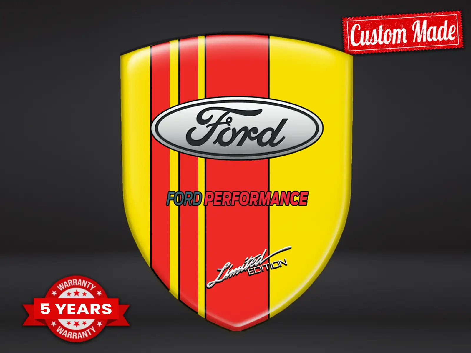 Ford Heckscheibenaufkleber Modern Max Stilvoll Langlebig Pro